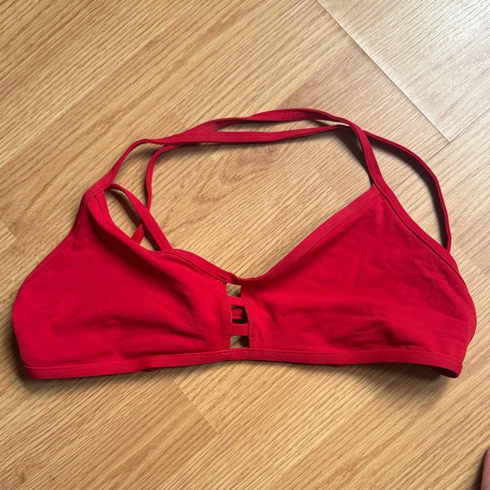 Jolyn tie back swim top